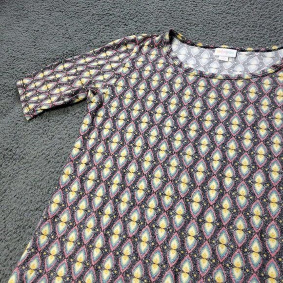 NEW LulaRoe Julia Dress Womens Size M Medium Multicolor - Picture 4 of 7